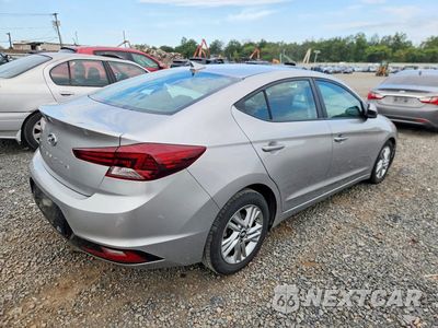 Trzecie zdjęcie samochodu z tyłu: 2020 HYUNDAI ELANTRA VALUE EDITION VIN:5NPD84LF6LH588284 - miniatura