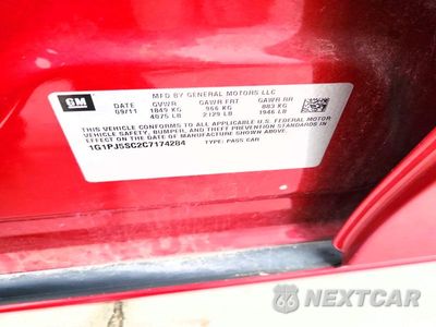 Zdjęcie 12 z 12 samochodu: 2012 CHEVROLET CRUZE ECO VIN:1G1PJ5SC2C7174284 - miniatura