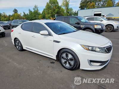 Czwarte zdjęcie samochodu z boku: 2013 KIA OPTIMA HYBRID VIN:KNAGM4AD3D5052451 - miniatura