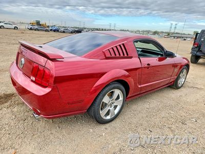 Trzecie zdjęcie samochodu z tyłu: 2007 FORD MUSTANG GT VIN:1ZVFT82H075286221 - miniatura