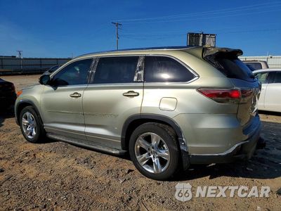 Drugie zdjęcie samochodu z przodu: 2016 TOYOTA HIGHLANDER LIMITED VIN:5TDDKRFH7GS310411 - miniatura