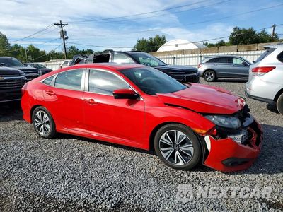 Czwarte zdjęcie samochodu z boku: 2017 HONDA CIVIC EXL VIN:2HGFC1F71HH657765 - miniatura