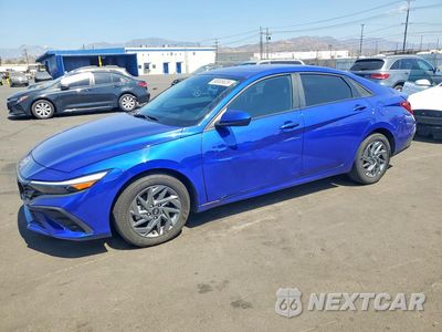 2025 HYUNDAI ELANTRA HYBRID BLUE KMHLM4DJ1SU149441 - główne zdjęcie licytacji z USA - miniatura