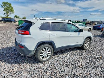 Trzecie zdjęcie samochodu z tyłu: 2016 JEEP CHEROKEE LIMITED VIN:1C4PJMDS7GW326674 - miniatura