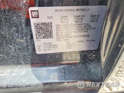Zdjęcie 12 z 12 samochodu: 2021 CHEVROLET SILVERADO K1500 TRAIL BOSS CUSTOM VIN:1GCPYCEF7MZ370515 - miniatura