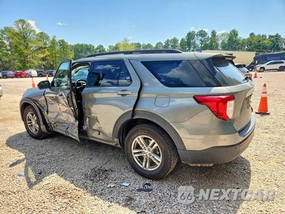 Drugie zdjęcie samochodu z przodu: 2020 FORD EXPLORER XLT VIN:1FMSK8DH8LGA57295 - miniatura