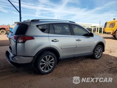 Trzecie zdjęcie samochodu z tyłu: 2016 TOYOTA RAV4 HV LIMITED VIN:JTMDJREV6GD053702 - miniatura