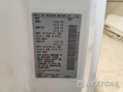 Zdjęcie 13 z 13 samochodu: 2017 NISSAN NV200 S VIN:3N6CM0KNXHK720563 - miniatura