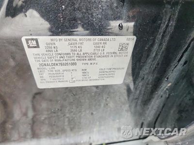 Zdjęcie 14 z 14 samochodu: 2014 CHEVROLET EQUINOX LTZ VIN:2GNALDEK7E6261080 - miniatura