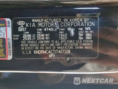 Zdjęcie 14 z 14 samochodu: 2018 KIA SPORTAGE LX VIN:KNDPMCAC7J7407108 - miniatura