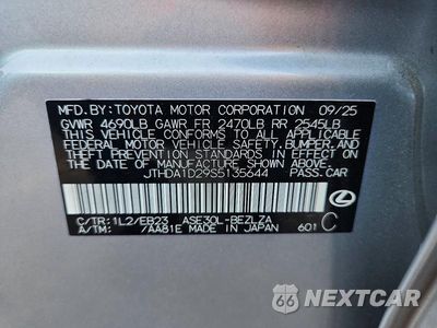 Zdjęcie 13 z 13 samochodu: 2025 LEXUS IS 300 BASE VIN:JTHDA1D29S5135644 - miniatura