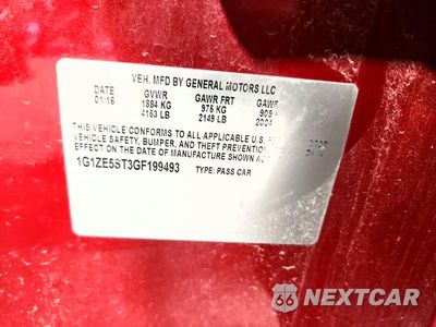Zdjęcie 13 z 13 samochodu: 2016 CHEVROLET MALIBU 4D (NEW) VIN:1G1ZE5ST3GF199493 - miniatura