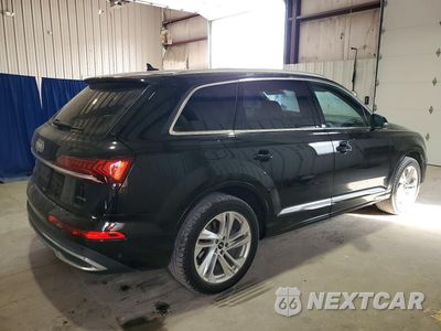 Trzecie zdjęcie samochodu z tyłu: 2022 AUDI Q7 PREMIUM PLUS VIN:WA1LXBF79ND021447 - miniatura