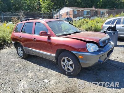 Czwarte zdjęcie samochodu z boku: 2004 HYUNDAI SANTA FE GLS VIN:KM8SC73D04U742383 - miniatura