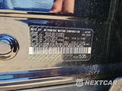 Zdjęcie 13 z 13 samochodu: 2020 MITSUBISHI ECLIPSE CROSS ES VIN:JA4AT3AA2LZ032558 - miniatura