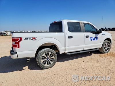 Trzecie zdjęcie samochodu z tyłu: 2019 FORD F150 SUPERCREW VIN:1FTEW1E47KKE46241 - miniatura