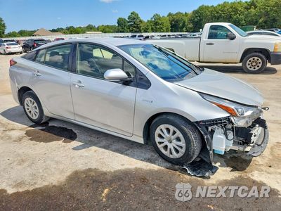 Czwarte zdjęcie samochodu z boku: 2020 TOYOTA PRIUS LE VIN:JTDKARFU9L3120676 - miniatura
