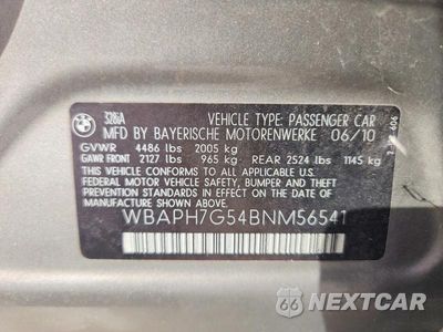 Zdjęcie 12 z 12 samochodu: 2011 BMW 328 I VIN:WBAPH7G54BNM56541 - miniatura