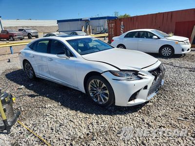 Czwarte zdjęcie samochodu z boku: 2019 LEXUS LS 500 BASE VIN:JTHB51FF1K5007958 - miniatura
