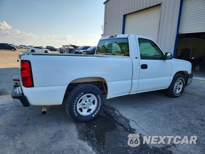 Trzecie zdjęcie samochodu z tyłu: 2004 CHEVROLET SILVERADO C1500 VIN:1GCEC14X74Z186745 - miniatura