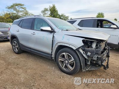Czwarte zdjęcie samochodu z boku: 2019 GMC TERRAIN SLT VIN:3GKALVEV7KL331035 - miniatura