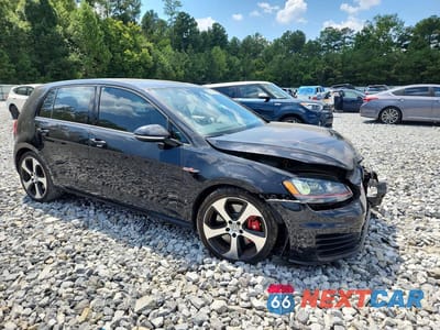 Czwarte zdjęcie samochodu z boku: 2017 VOLKSWAGEN GTI S/SE VIN:3VW447AU9HM075060 - miniatura