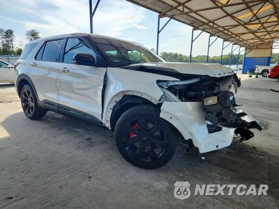 Czwarte zdjęcie samochodu z boku: 2022 FORD EXPLORER ST VIN:1FM5K8GC1NGC47052 - miniatura