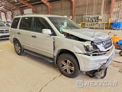 Czwarte zdjęcie samochodu z boku: 2004 HONDA PILOT EXL VIN:2HKYF18574H505789 - miniatura