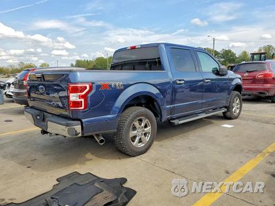 Trzecie zdjęcie samochodu z tyłu: 2018 FORD F150 SUPERCREW VIN:1FTEW1EP0JFD29599 - miniatura
