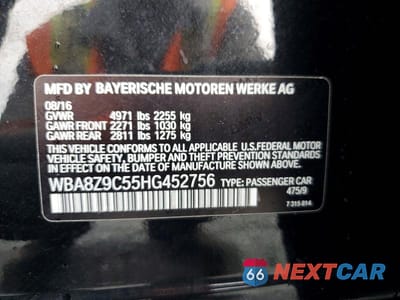 Zdjęcie 13 z 13 samochodu: 2017 BMW 330 XIGT VIN:WBA8Z9C55HG452756 - miniatura