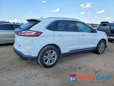 Trzecie zdjęcie samochodu z tyłu: 2020 FORD EDGE SEL VIN:2FMPK4J91LBA77617 - miniatura