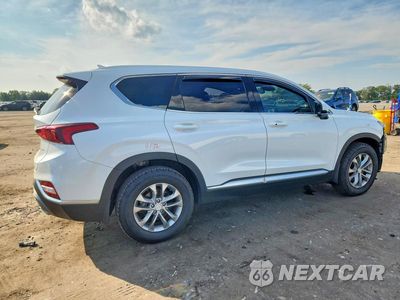 Trzecie zdjęcie samochodu z tyłu: 2020 HYUNDAI SANTA FE SEL VIN:5NMS3CAD7LH142739 - miniatura