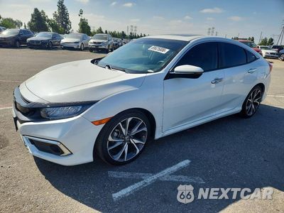 2019 HONDA CIVIC TOURING JHMFC1F93KX004386 - główne zdjęcie licytacji z USA - miniatura