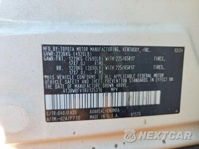 Zdjęcie 13 z 13 samochodu: 2024 TOYOTA RAV4 HYBRID XLE VIN:4T3RWRFV1RU135316 - miniatura