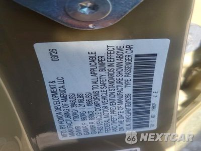 Zdjęcie 12 z 12 samochodu: 2026 HONDA CIVIC SPORT VIN:19XFL2H81TE019269 - miniatura