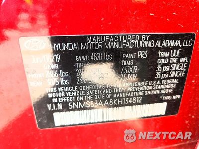 Zdjęcie 13 z 13 samochodu: 2019 HYUNDAI SANTA FE ULTIMATE 2.0T VIN:5NMS53AA8KH134812 - miniatura