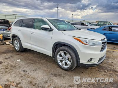 Czwarte zdjęcie samochodu z boku: 2016 TOYOTA HIGHLANDER LIMITED PLATINUM VIN:5TDDKRFH7GS285641 - miniatura