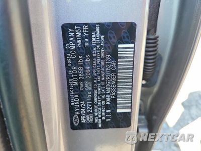 Zdjęcie 12 z 12 samochodu: 2024 HYUNDAI ELANTRA SEL VIN:KMHLM4DG2RU782139 - miniatura