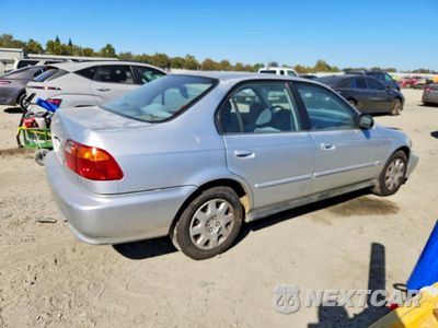 Trzecie zdjęcie samochodu z tyłu: 2000 HONDA CIVIC BASE VIN:2HGEJ6618YH500793 - miniatura