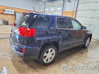 Trzecie zdjęcie samochodu z tyłu: 2017 GMC TERRAIN SLE VIN:2GKFLSEK1H6279831 - miniatura