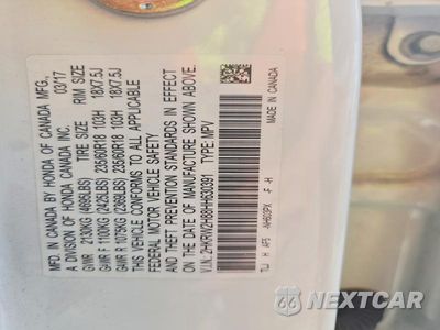 Zdjęcie 13 z 13 samochodu: 2017 HONDA CR-V EXL VIN:2HKRW2H88HH630391 - miniatura