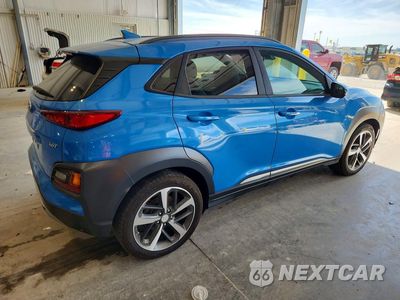 Trzecie zdjęcie samochodu z tyłu: 2019 HYUNDAI KONA LIMITED VIN:KM8K33A52KU192542 - miniatura