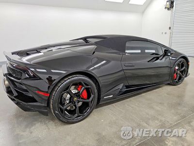 Trzecie zdjęcie samochodu z tyłu: 2021 LAMBORGHINI HURACAN EVO VIN:ZHWUT5ZF2MLA17698 - miniatura