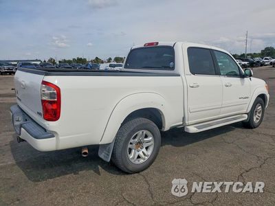 Trzecie zdjęcie samochodu z tyłu: 2005 TOYOTA TUNDRA DOUBLE CAB LIMITED VIN:5TBET38155S492369 - miniatura