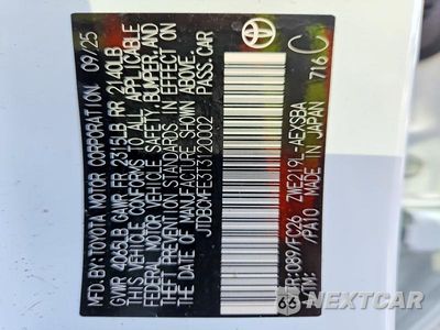 Zdjęcie 13 z 13 samochodu: 2026 TOYOTA COROLLA HYBRID SE VIN:JTDBCMFE3T3120002 - miniatura