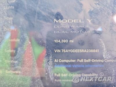 Zdjęcie 9 z 12 samochodu: 2024 TESLA MODEL Y VIN:7SAYGDEE5RA238841 - miniatura