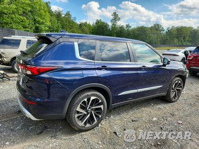 Trzecie zdjęcie samochodu z tyłu: 2022 MITSUBISHI OUTLANDER SE VIN:JA4J4UA81NZ088848 - miniatura