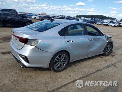 Trzecie zdjęcie samochodu z tyłu: 2019 KIA FORTE S VIN:3KPF34AD1KE071034 - miniatura