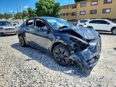 Czwarte zdjęcie samochodu z boku: 2025 TESLA MODEL Y VIN:7SAYGDED6SF268043 - miniatura