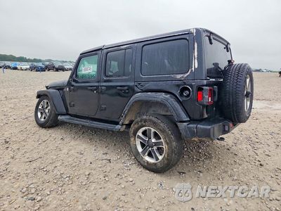 Drugie zdjęcie samochodu z przodu: 2019 JEEP WRANGLER UNLIMITED SAHARA VIN:1C4HJXEN4KW548130 - miniatura